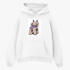 Толстовка худи оверсайз