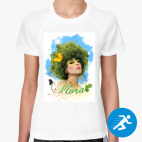 Женская спортивная футболка