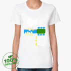 Женская футболка органик