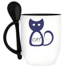 Кружка с ложкой