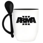 Кружка с ложкой