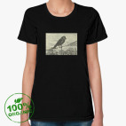 Галка на крыше (винтаж)