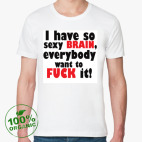 Мужская футболка органик