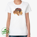 Женская футболка органик