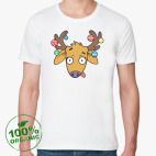 Мужская футболка органик