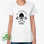 Женская футболка органик