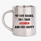 Кружка металлическая