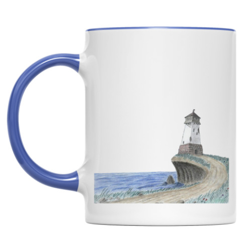 Кружка с принтом 'Маяк'