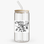 Банка с бамбуковой крышкой