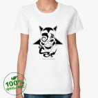 Женская футболка органик