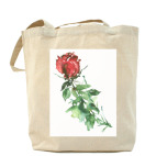 Роза. Акварельный цветок