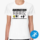 Женская спортивная футболка