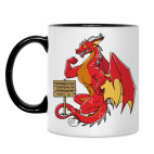 Кружка двухцветная