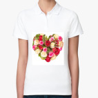 Сердце из роз