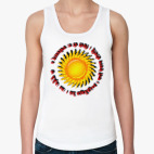 Женская майка