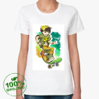 Женская футболка органик