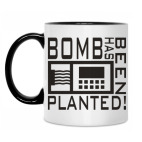 Кружка двухцветная