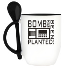 Кружка с ложкой