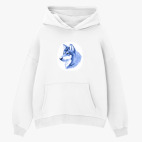 Толстовка худи оверсайз