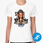 Женская спортивная футболка