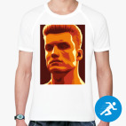 Мужская спортивная футболка