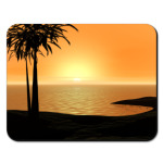 Закат на пляже