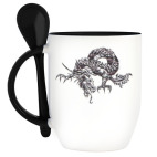 Кружка с ложкой