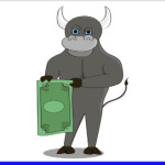 Бык с долларом