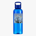 Прозрачная спортивная бутылка