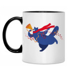 Кружка двухцветная