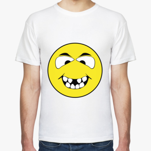 Футболка с принтом Смайл