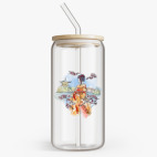 Банка с бамбуковой крышкой