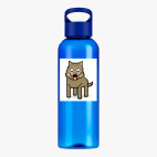 Прозрачная спортивная бутылка