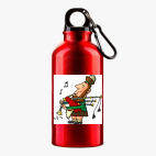 Металлическая бутылка 400 мл UV-DTF