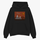 Толстовка худи оверсайз