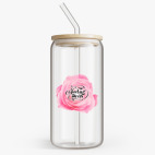 Банка с бамбуковой крышкой