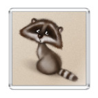 Магнит 6.5 x 6.5 см  Енотик