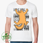 Мужская футболка органик