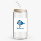 Банка с бамбуковой крышкой