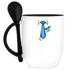 Кружка с ложкой