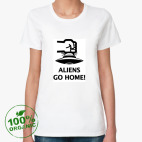 Женская футболка органик