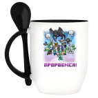 Кружка с ложкой