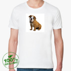 Мужская футболка органик