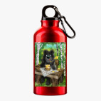 Металлическая бутылка 400 мл UV-DTF