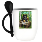 Кружка с ложкой