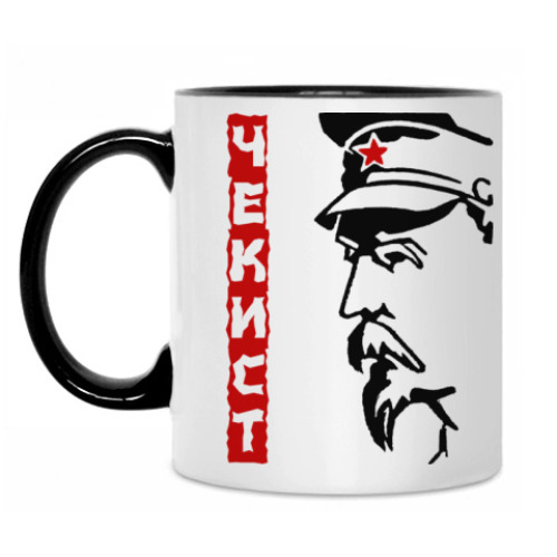 Кружка с принтом Дзержинский!