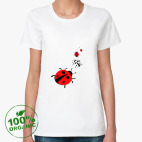 Женская футболка органик