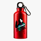 Металлическая бутылка 400 мл UV-DTF