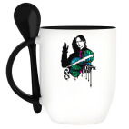 Кружка с ложкой