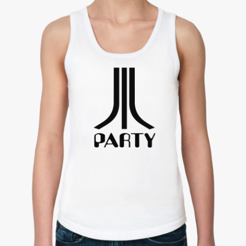 Женская майка с принтом Party